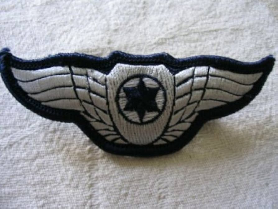 Amazon.com: Israeli PILOT cloth WINGS IAF Israel army IDF